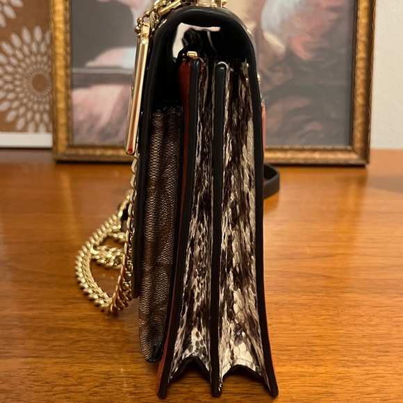 NWOT Coach Klare Signature Canvas Colorblock Crossbody with Rivets - Picture 10 of 17